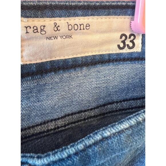 Rag & Bone Jeans Size 33 Dre Low Rise Slim-Boyfriend Women's - Picture 5 of 7